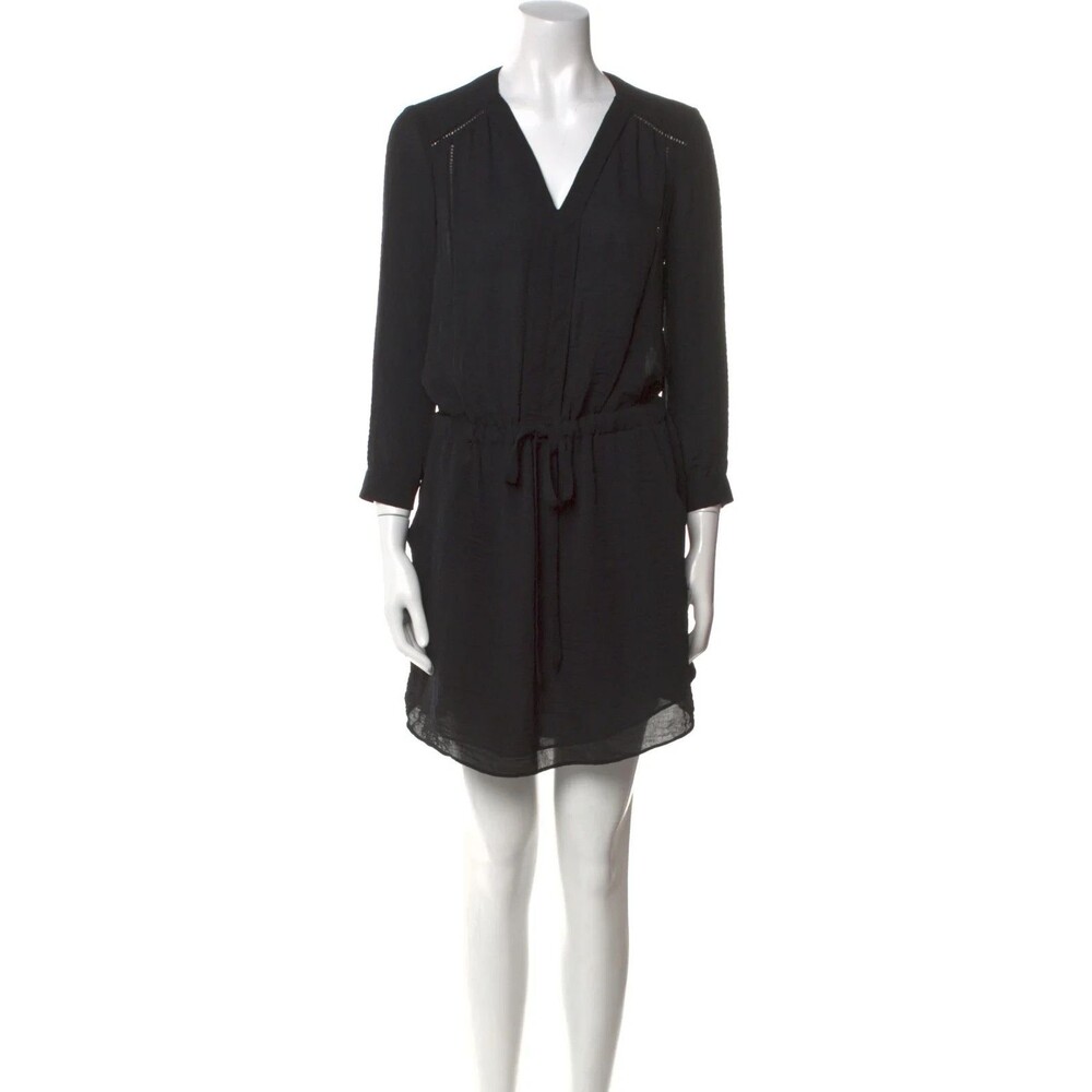 Rebecca Taylor Shift Dress Black Lined Dress Sz 0 Fairygoth French Girl  LBD